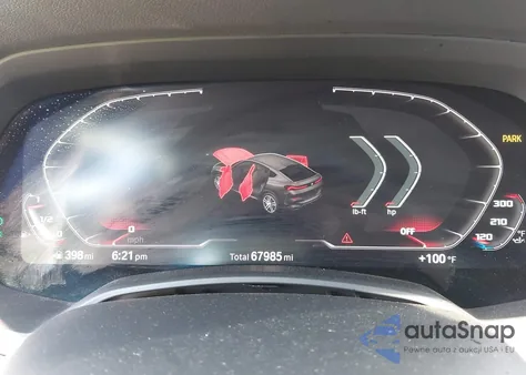 2021 BMW X6 Sdrive40I z USA, uszkodzony, nr VIN 5UXCY4C08M9G09168